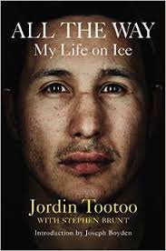 Hockey Indigenuos We want to give a shoutout to Justin Woods, Inupiaq from  Alaska and Jordin Tootoo, Inuk from Nunavut! They come from one of the most  Northern territories and defied all
