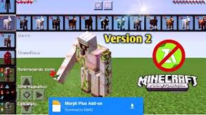 The morph mod allows you to take on the shape and abilities of various mobs throughout the game. Descarga De La Aplicacion Morphing Mod For Pe 2021 Gratis 9apps