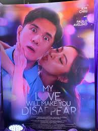 LOOK: The official poster of 'My Love will make you disappear' has been  revealed!