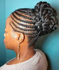 The bottom half of the hairdo consists of a series of asymmetrical, small flat twists while the top part blossoms into a natural set of curls. 20 Hottest Flat Twist Hairstyles For This Year