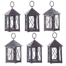 5 Mini Tea Light Lanterns 6ct By Ashland Michaels