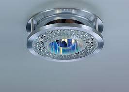 Recessed cans typically are not adjustable, so shine light straight down. New Swarovski Crystal Ceiling Lamps Fana And Boogie Pyramide