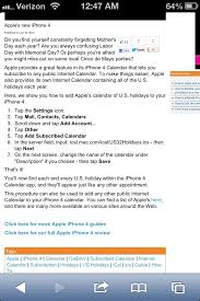 How To Add Us Holidays To Your Iphone Calendar So Helpful Apple New Iphone Good To Know
