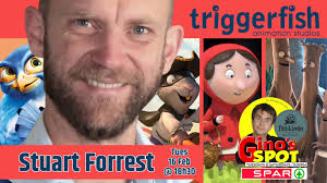Stuart Forrest, Oscar nominated animation studio Triggerfish founder, hits  the G-SPot