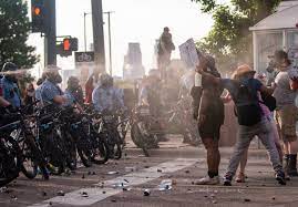 Tensions flare as george floyd protests continue around the country. George Floyd Protests Reveal America At A Boiling Point Vanity Fair