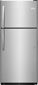 The support is a round plastic part that pushes into the side of the refrigerator case. Frigidaire Ffht2032ts 30 Inch Top Freezer Refrigerator With Spillsafe Shelves Store More Gallon Shelf Store More Crisper Drawers Clear Dairy Bin Deli Drawer Reversible Door And 20 4 Cu Ft Capacity Stainless Steel