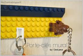 Orelane Diy Un Porte Cle Mural Original Avec Des Lego Porte Cle Mural Porte Cle Lego
