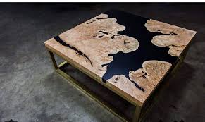 Resin Coffee Table Resin Table Timber Furniture Epoxy Resin Table