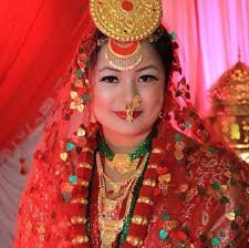 Nepali Bride Traditional Outfits Nepal Culture National Clothes