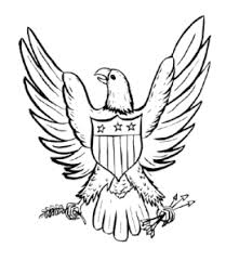 The colors were chosen to represent a theme that the founding fathers considered essential to the building of our nation. Eagle Coloring Pages Playing Learning