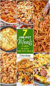 Easy One Pot Meals Plain Chicken Easy One Pot Meals One Pot Meals Plain Chicken Recipe