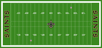 Pin By Chris Basten On Football Fields Football Field New Orleans Saints Football
