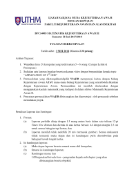 We did not find results for: Arahan Tugasan Group Project