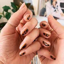 The knot hair and nail salon. Halfie Tortoiseshell Moood Replanoly Emilyjanelathan Nails Nailstagram Naildesign Nailitdaily My Nails Cute Acrylic Nails Minimalist Nails