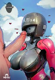 A dominant android asserts control for ultimate climax - experience the intensity of its synthetic touch!