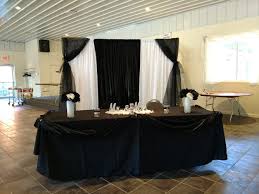 Black And White Backdrops For Events Black And White Wedding Backdrop Wedding Backdrop White Wedding White