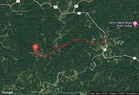 Tunnel over north bend rail trail. North Bend Rail Trail Cairo To Ellenboro Ritchie County West Virginia