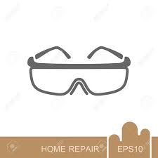 Download 11,350 safety glasses stock illustrations, vectors & clipart for free or amazingly low rates! Safety Goggles Icon Construction Repair And Building Vector Royalty Free Cliparts Vectors And Stock Illustration Image 118430764