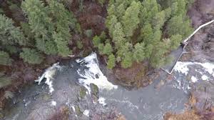 Meyers Falls Upper And Lower Kettle Falls Wa Youtube