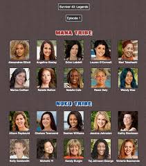 On survivor season 40 episode 10, castaways put the game aside for a heartfelt moment with their on survivor season 40 episode 9, a kind gesture paints a target on someone's back, and one. Season 40 Legends If R Survivor Got To Choose Survivor