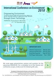 These events in malaysia are a boost of education for the residents to know about the changes they need to adapt to the modernization of. Icenv 2018