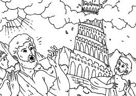 Kids are not exactly the same on the. Scared People In Daylight In Tower Of Babel Coloring Page Kids Play Color
