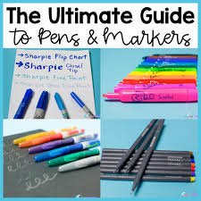 Ultimate Guide To Pens And Markers Surfing To Success
