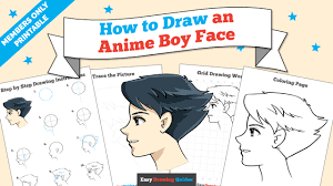 If you like gundam and always wanted to draw like it, then today is your lucky day! How To Draw An Anime Boy Face Really Easy Drawing Tutorial