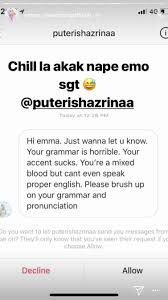 Beda cara beda hasil kawan, orang biasa kursus bahasa inggrisnya bisa jadi hanya standard saja. Berdarah Kacukan Tapi Tak Reti Cakap English