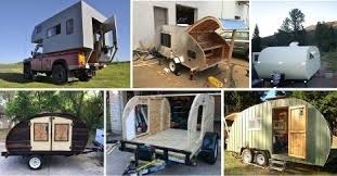 A handful of custom workshops make more expensive, polished trailers (timberleaf, wassup), but the diy teardrop still holds its place in the american road trip ethos. 23 Diy Micro Camper Plans You Can Build Easily