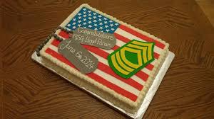 Cakesbyadrianna s blog special occasion cakes. Promotion Cake For Us Army Msg Becky S Cake Decorating Facebook