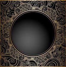 High Resolution Black And Gold Art Deco Background Black With Golden Vintage Background Art Vector Background Vintage Graphic Design Art Black Background Design