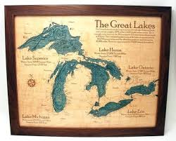 Lake Erie Depth Chart Beautiful Great Lakes Depth Charts