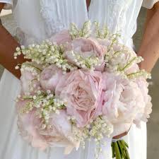 Check spelling or type a new query. Pale Pink Peonies With Lily Of The Valley For An Enchanting Bridal Bouquet Enz Lily Of The Valley Wedding Bouquet Lily Of The Valley Bouquet Pale Pink Peonies