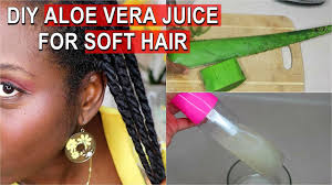 The aloe vera juice works great for keeping your hair moisturised as a hair spritz. How To Correctly Use Aloe Vera Juice And Avoid Dry Natural Hair Discoveringnatural Youtube