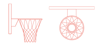 Basketball Rims Nets Dimensions Drawings Dimensions Guide