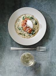 Risotto Au Four Au Poireau Et Aux Epinards Recipe In 2019 Risotto Rice Vegetable Recipes Orzo Risotto