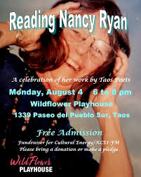 Reading Nancy Ryan (1932-2025) — WildFlower Playhouse