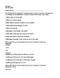 Old Yeller By Fred Gipson Literature Circle Discussion Questions And Activities Literature Circles Old Yeller Writing Practice