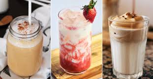 Miss kim78, strawberry milkshake, strawberry milkshake image, strawberry slush, strawberrymilkshake, strawberrysmoothie. 6 Popular Korean Cafe Drinks To Make For Yourself At Home