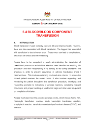 At least 1 month) for the company to prepare in case of extreme urgency the auditing can take place without announcement; Blood Transfusion 1 Flip Ebook Pages 1 13 Anyflip Anyflip