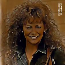 The Queen Of Country Music 👑 @Reba McEntire Fan Art By: Sara Bronson/  rebafan76