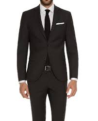 Der moderne anzüge im body fit stil unterschieden sich nur minimal von den slim fit modellen. Bekleidung Slim Fit Luigi A Elio Herren Anzug In Schwarz Oder Blau 1420 00 Anzuge