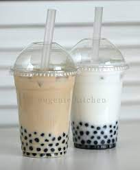 How To Make Bubble Tea Milk Tea Coconut Eugenie Kitchen Bubble Tea Milk Tea Recipes Bubble Milk Tea
