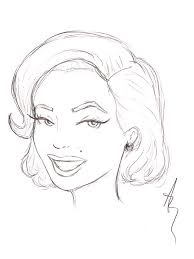 Marilyn monroe, white dress of marilyn monroe film celebrity actor, marilyn monroe, celebrities, hand png. Marilyn Monroe Sketch By Allanseehausen On Deviantart