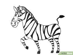 This picture was published on selasa, 17 desember 2013. How To Draw A Zebra With Pictures Wikihow