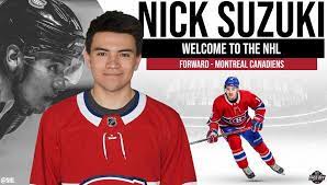 Auto konfigurieren, exklusive angebote erhalten und sparen. Nhl Nick Suzuki You Re Up Next Welcome To The League ÙÛØ³Ø¨ÙˆÚ©