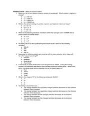 Chemistry final exam 2021 quizlet. Exam 5 Study Guide On General Chemistry 6 Calculate Ah U201c For The Chemical Reaction The Alloy Gallium That Isfinitially At 25 0 U00b0c The Temperature Course Hero