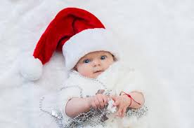 Plaid christmas knitted hat for baby, classic red and black xmas baby hat for children: Newborn Christmas Baby In Santa Hat Stock Image Image Of Cute Costume 79003017