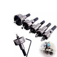 5 Pcs Stainless Steel Carbide Drill Bits In 2021 Drill Bits Stainless Steel Metal Hole Saw